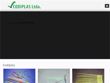 Tablet Screenshot of codiplas.cl